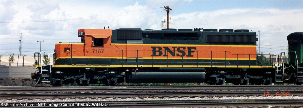 BNSF SD40-2 7167